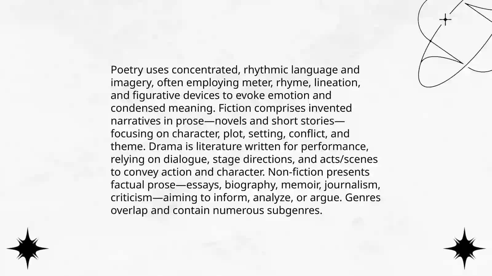 Introduction to literature 4