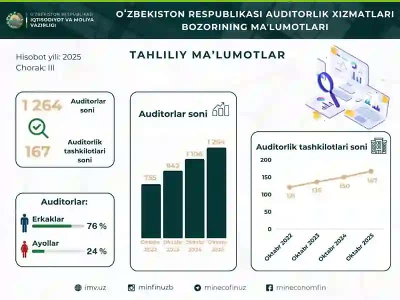 O’zbekistonda auditorlik tashkilotlari dasifat nazorati 4