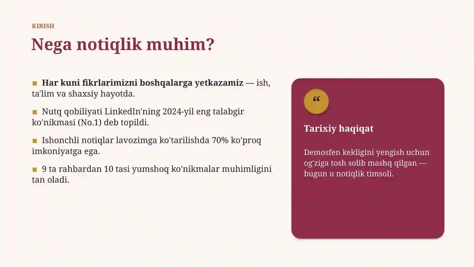 Notiqlik San'ati 4