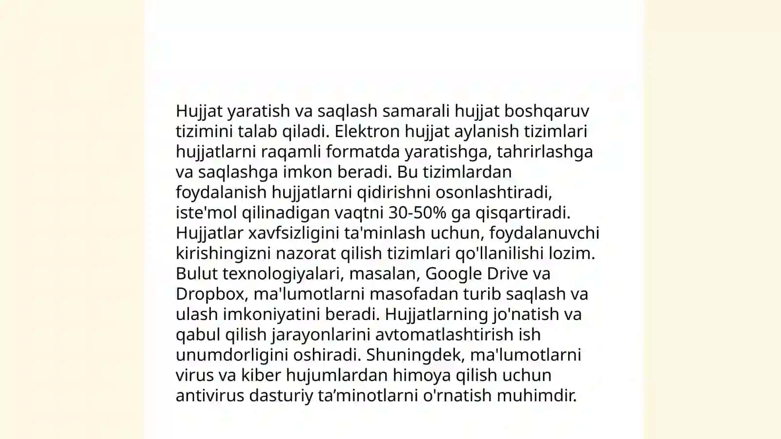 Microsoft Office Word 2016 bilan ishlash 4