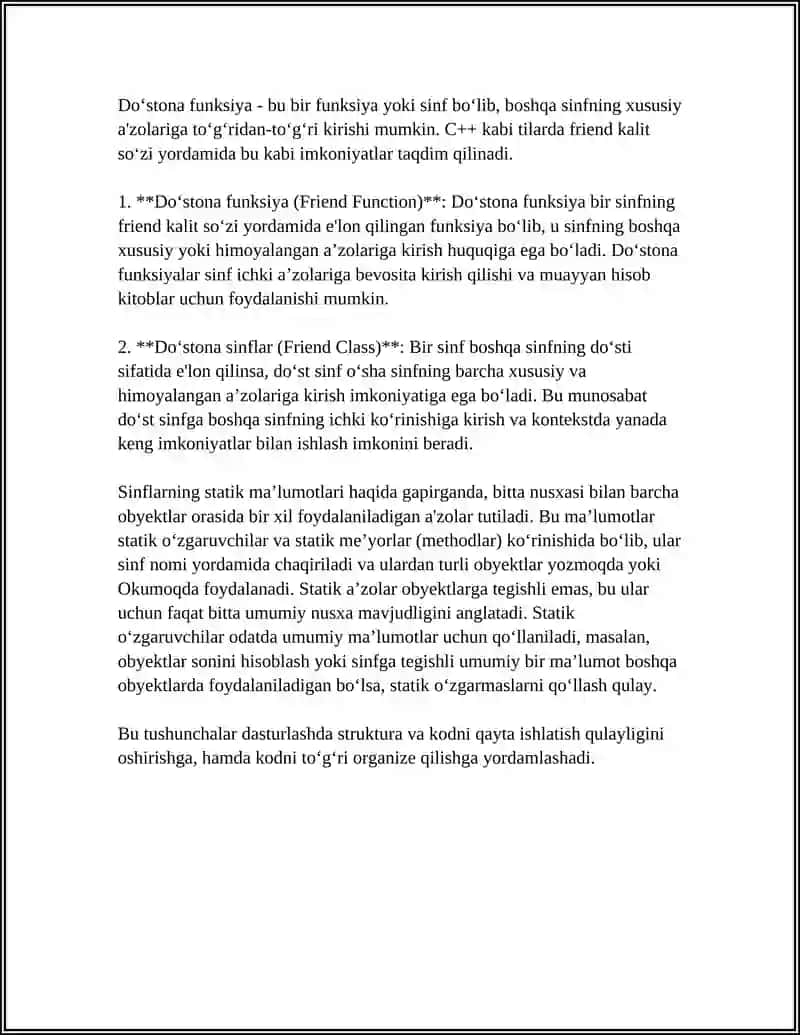 SINFLAR ORASIDA MUNOSABATLAR 4