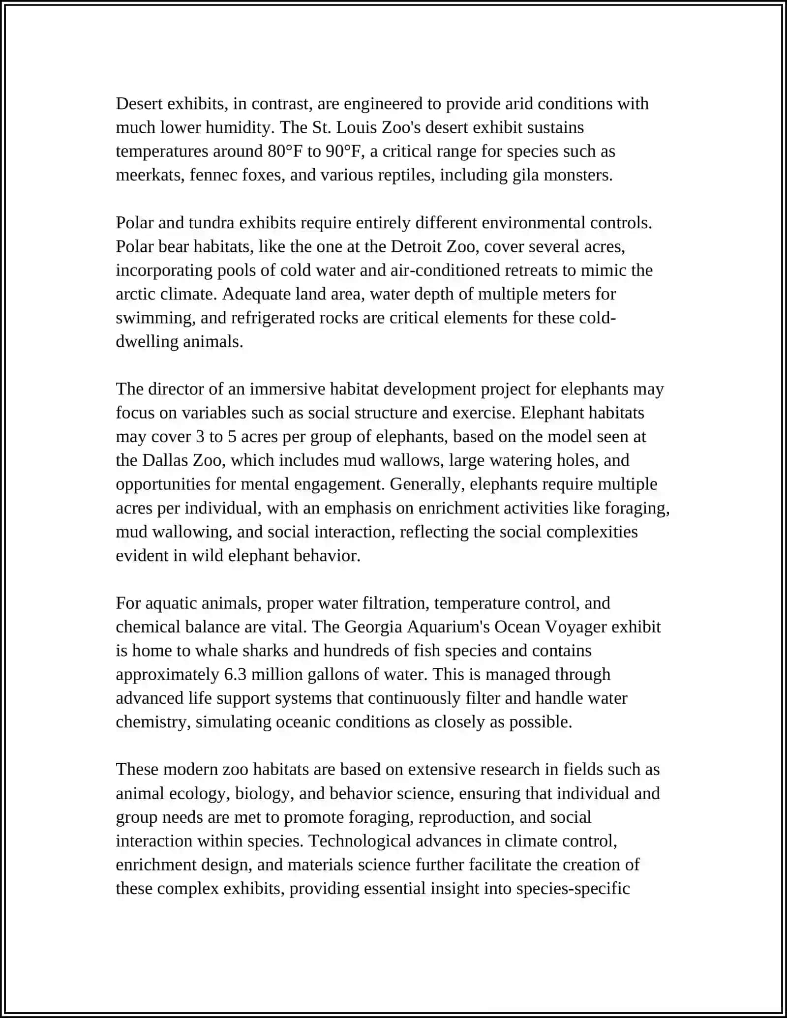 ZOO ANIMALS 4