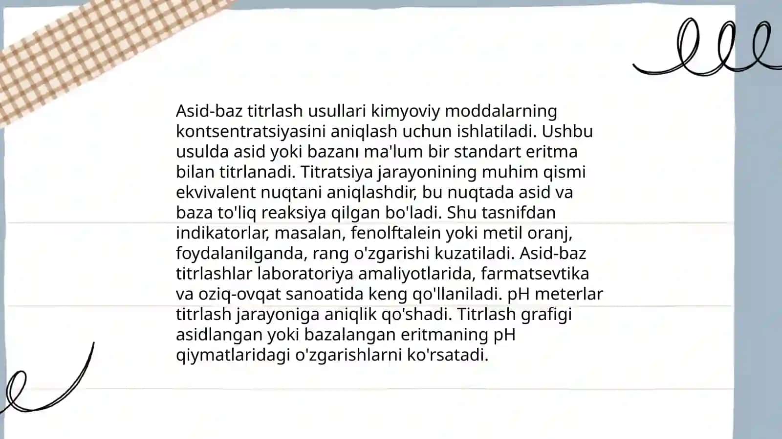 Titrimetriya asoslari 4