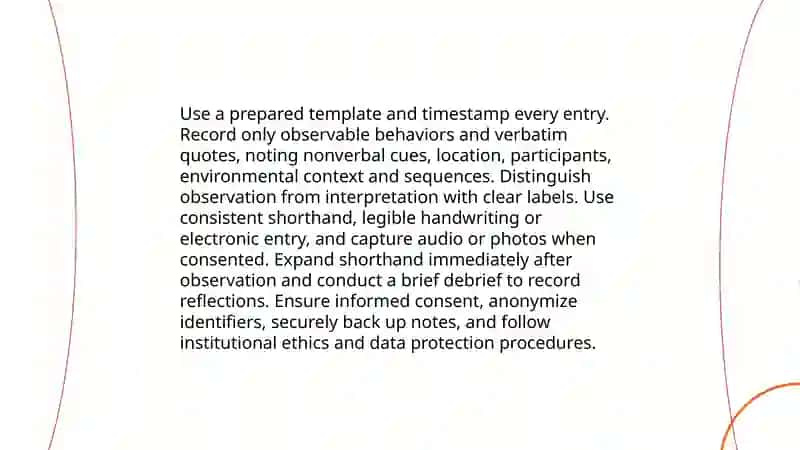 Field Note Templates for Case-Study Research 4