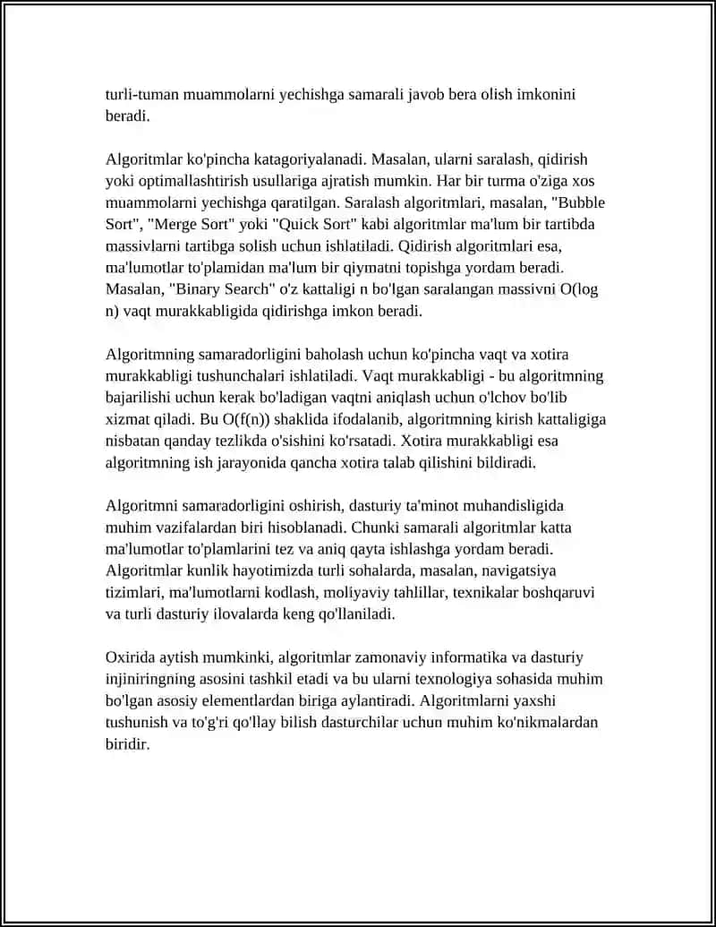 ALGORITMLASH VA DASTURLASH ASOSLARI 4