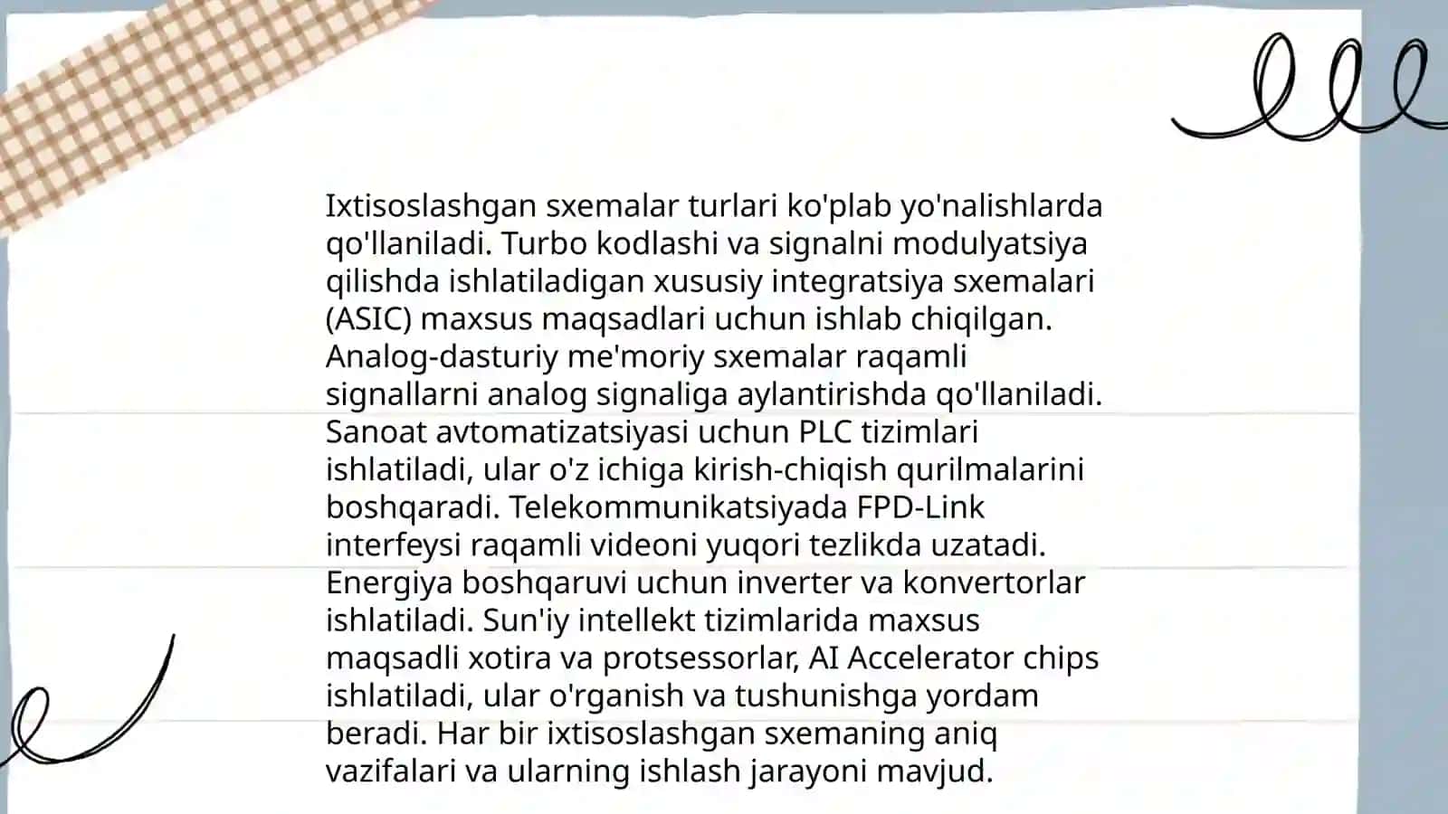Maxsus sxemalar 4