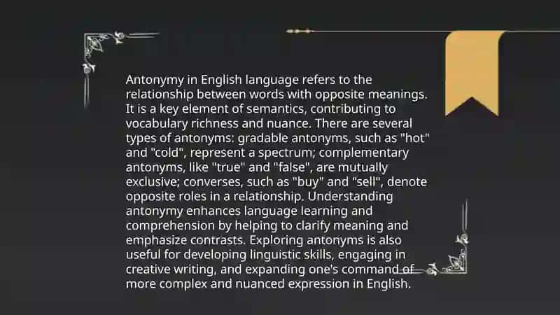 Synonymy 4