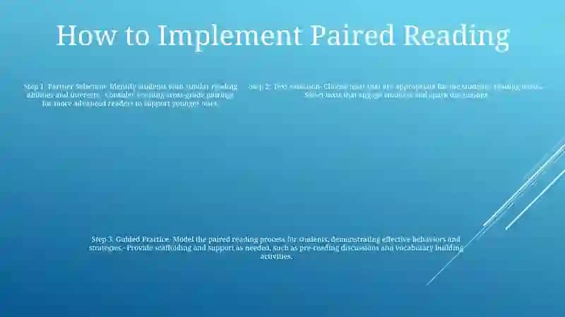 Paired Reading 4