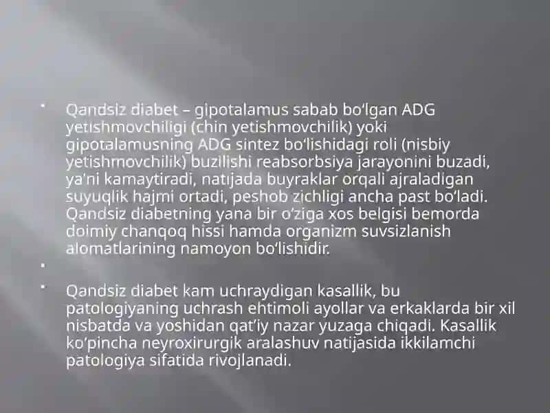 Qandsiz diabet 4