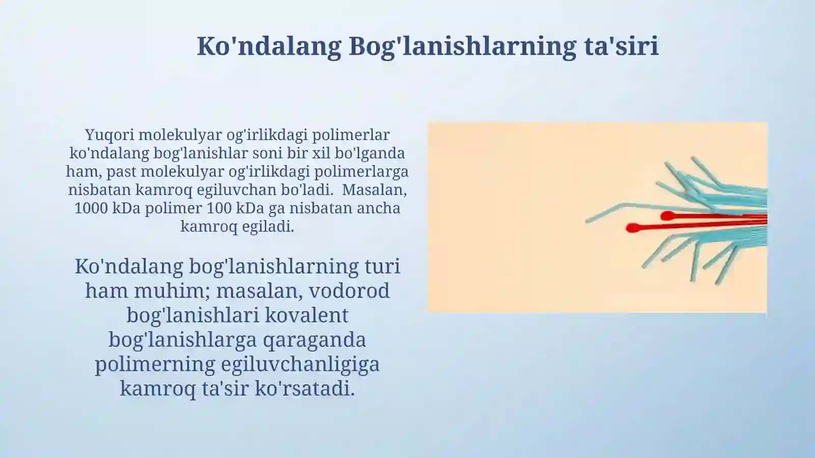 Polimerlarning bukuluvchanligi 4