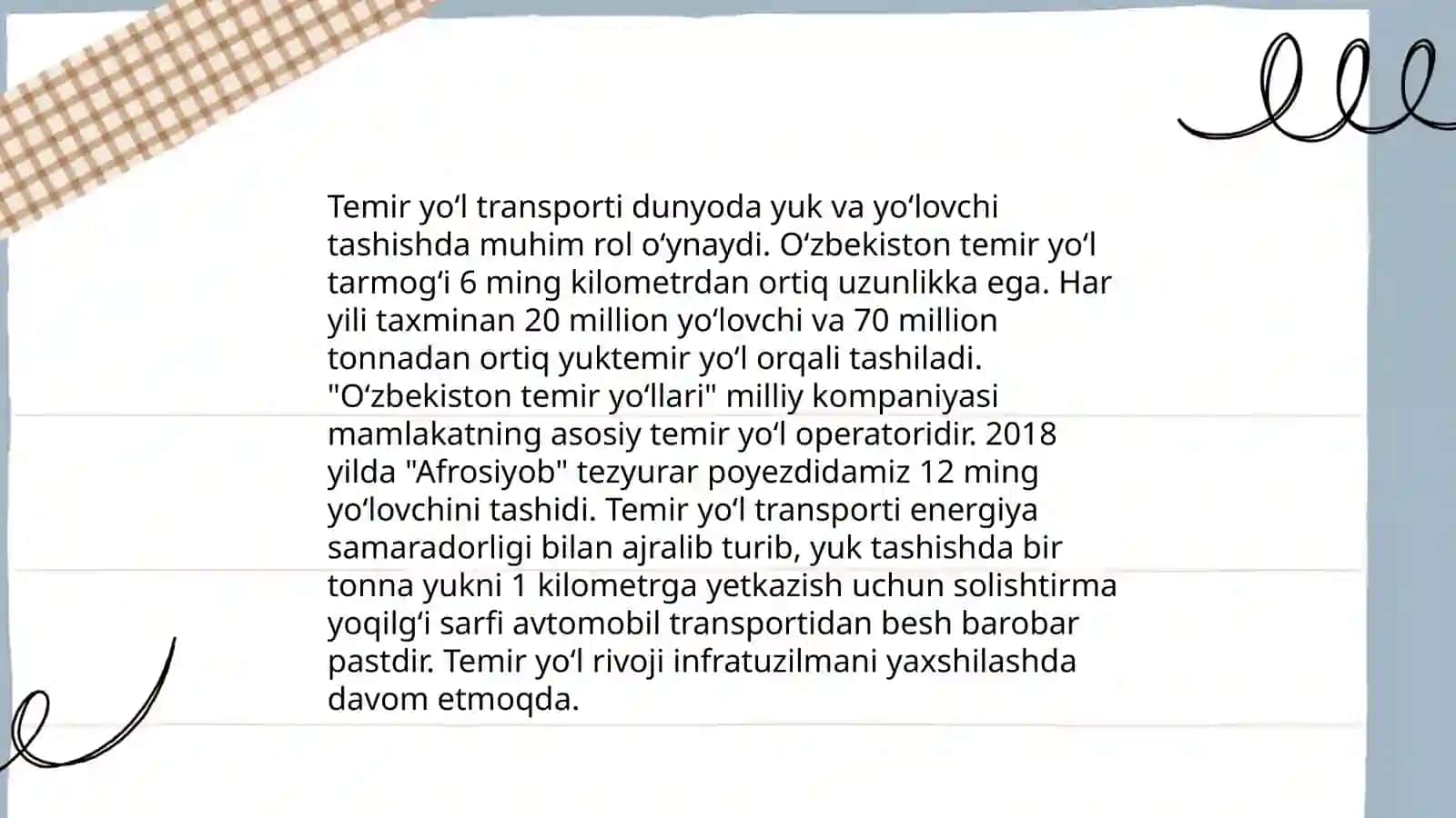 Ko’llar va transport 4