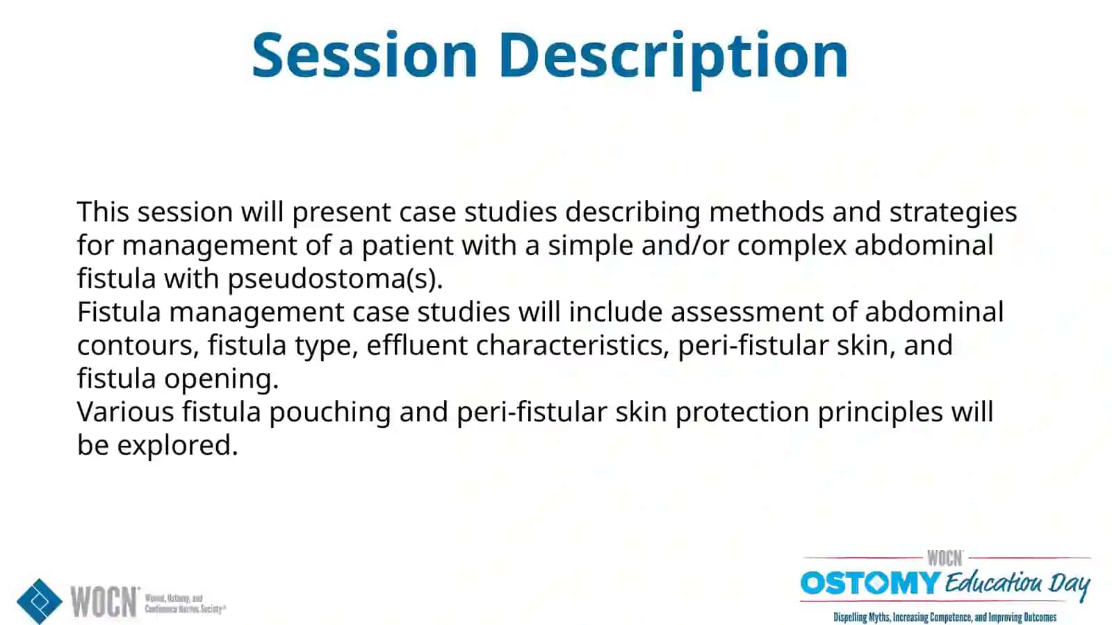 Pseudostoma(s) and Intestinal Fistula Case Studies 4
