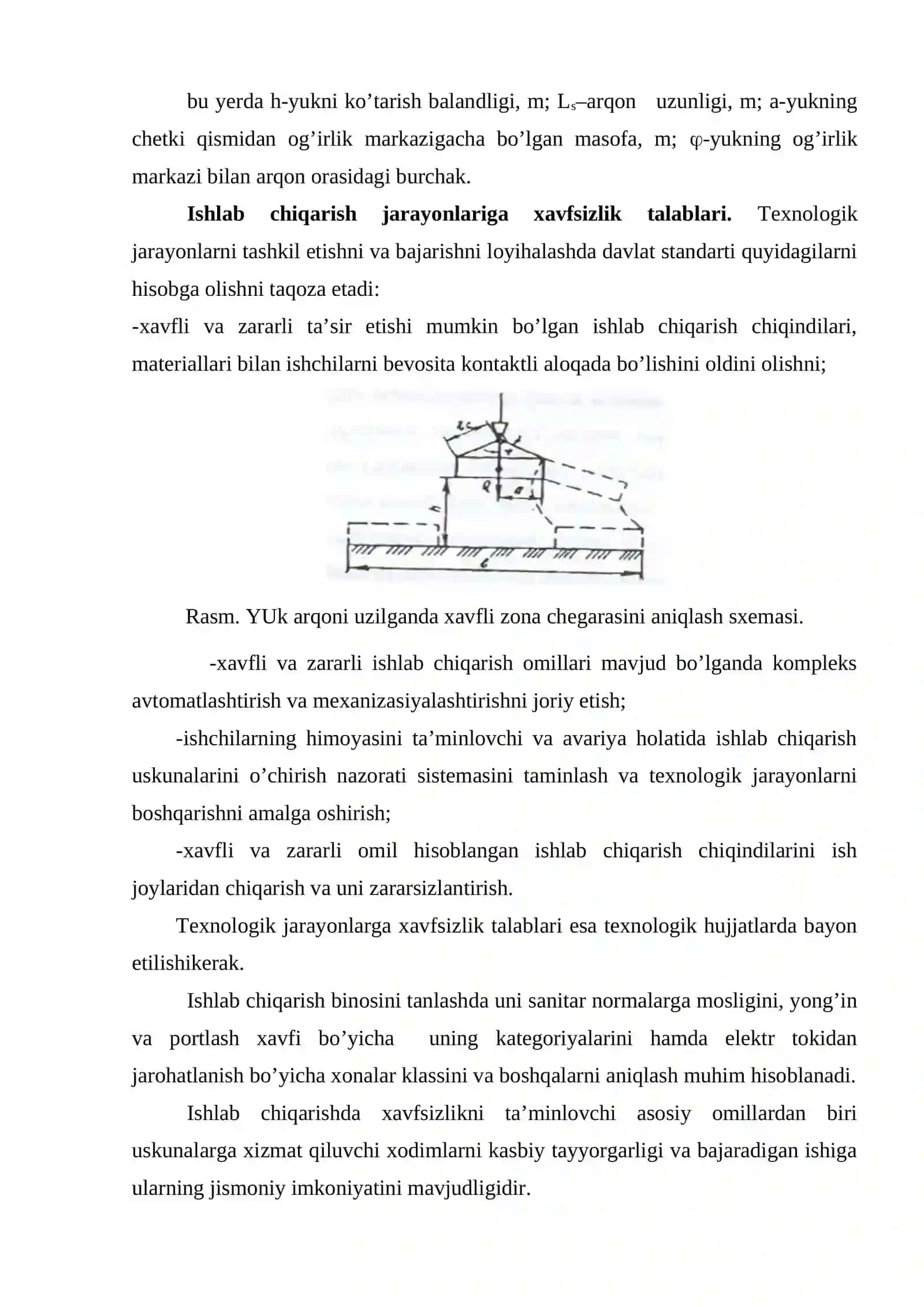 Texnika xavfsizligi asoslari. Mehnat xavfsizligini taminlashning texnik vositalari 4