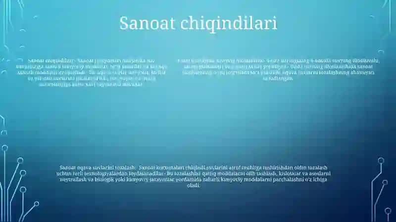 Suvning Ifloslanishi 4
