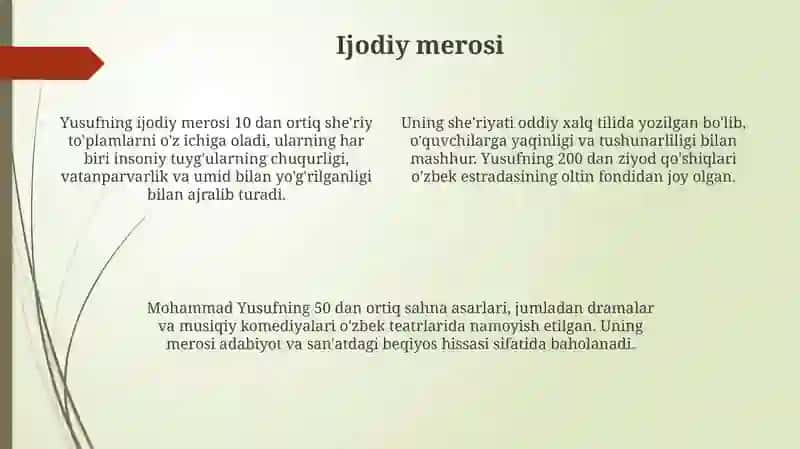 Hayoti va Ijodi 4
