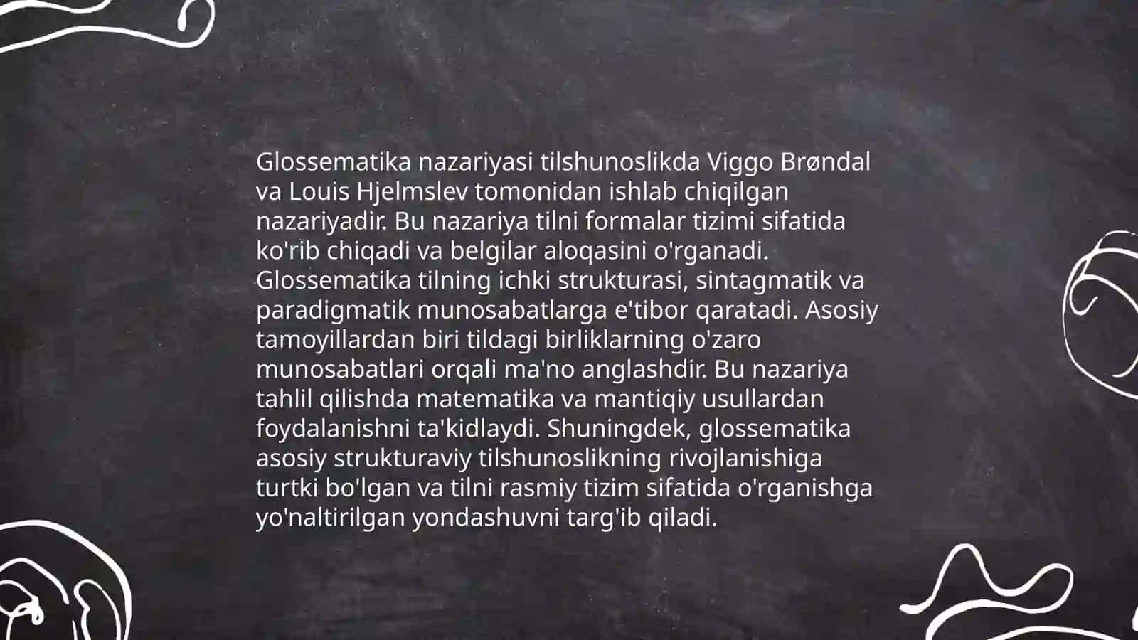 Glossematika maktabi ta'limoti 4