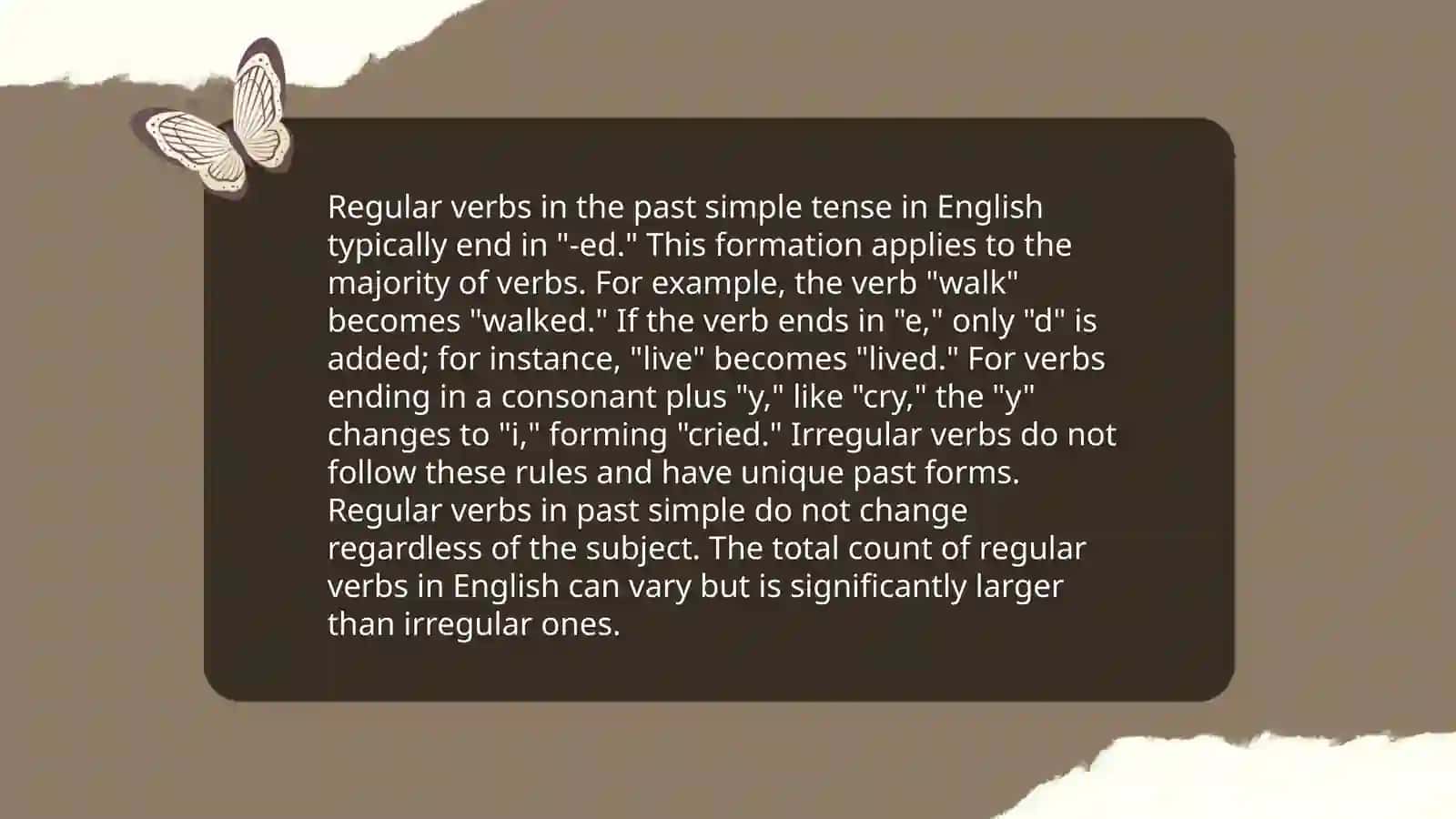 Past simple 4