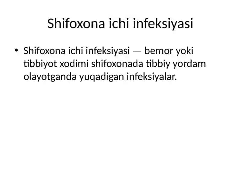 Infeksion xavfsizlik 4