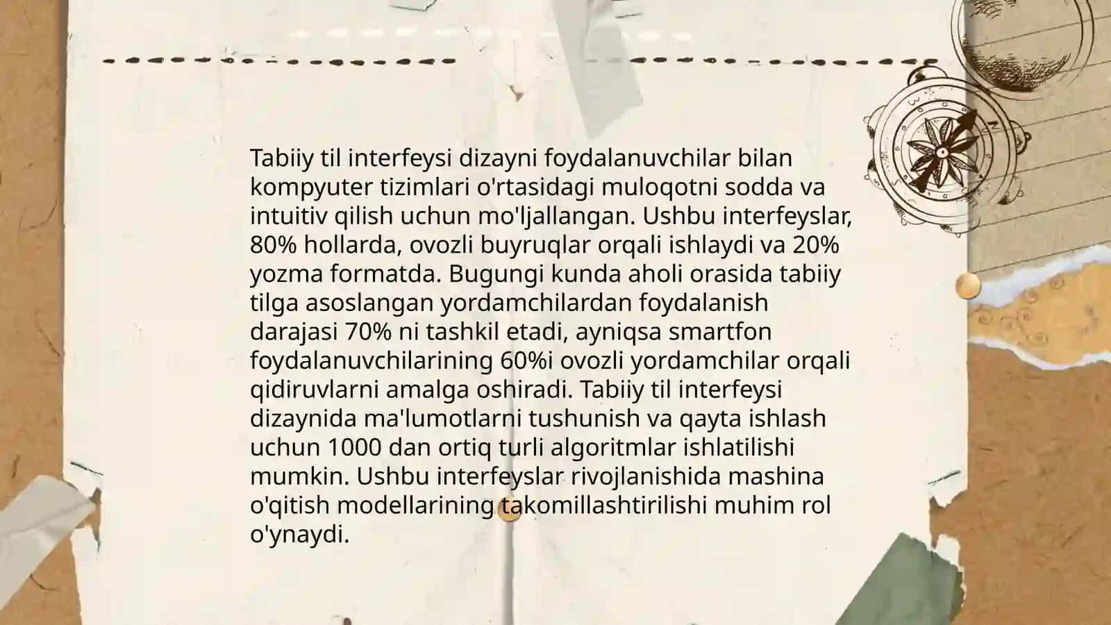 Tabiiy til interfeysi va generatsiyasi 4