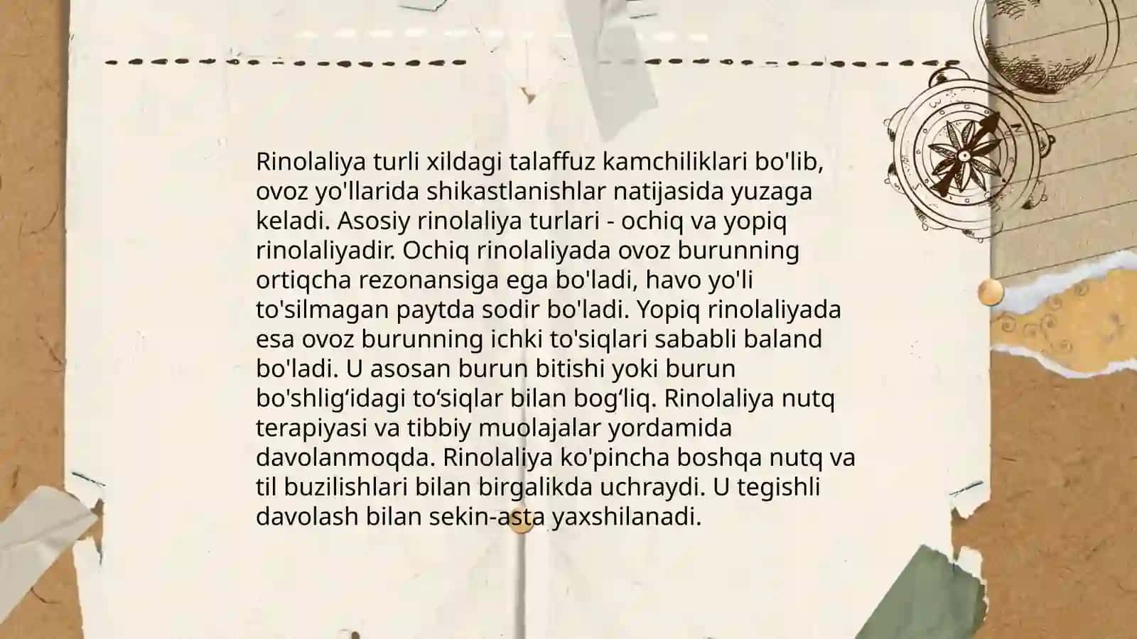 Rinolaliya turlari va bartaraf etish 4
