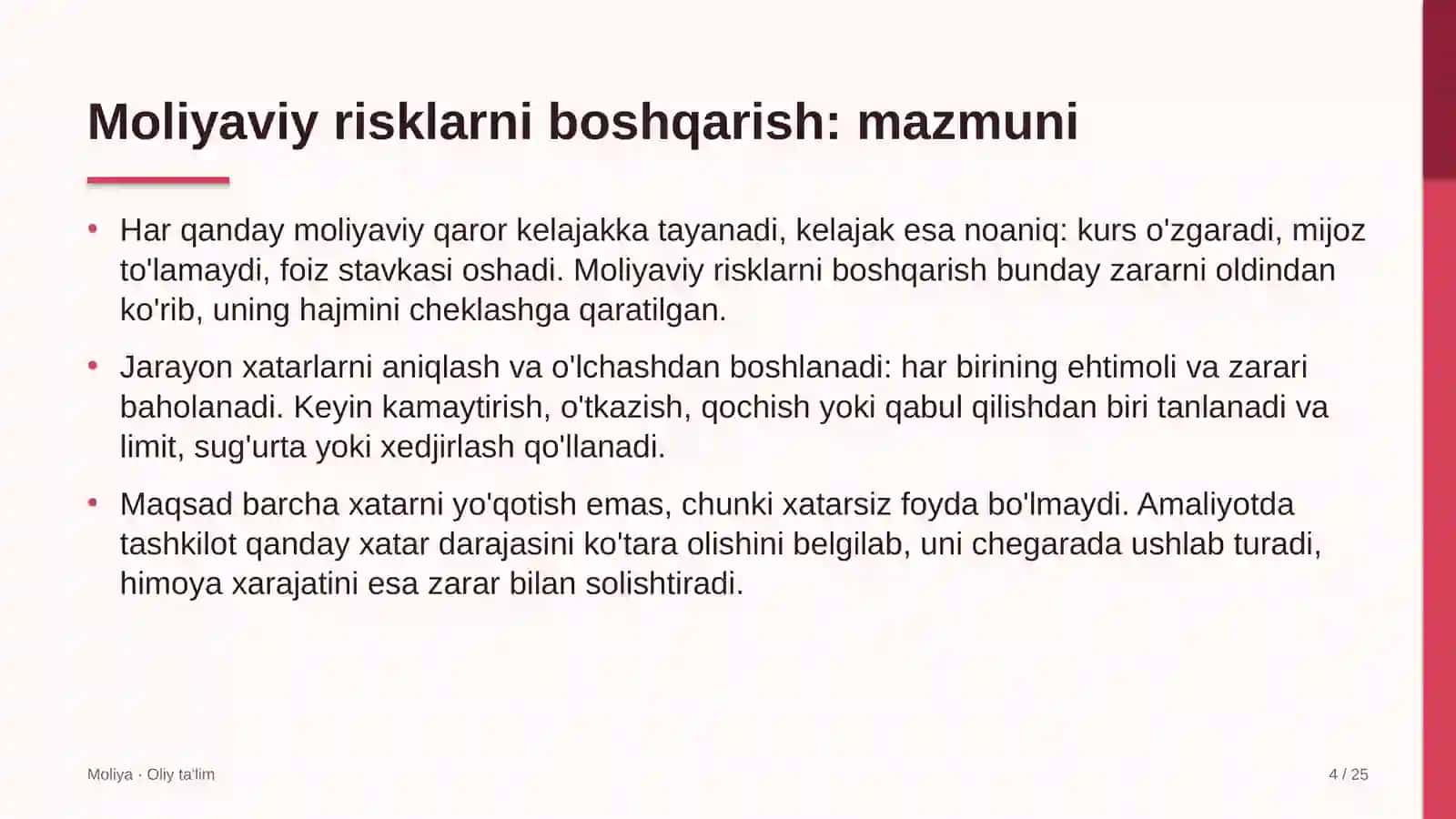 favqulodda vaziyatlar xizmatida moliyaviy risklarni boshqarish 3967 4