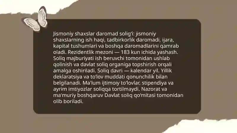 Soliq tizimi va uning tamoyillari 4