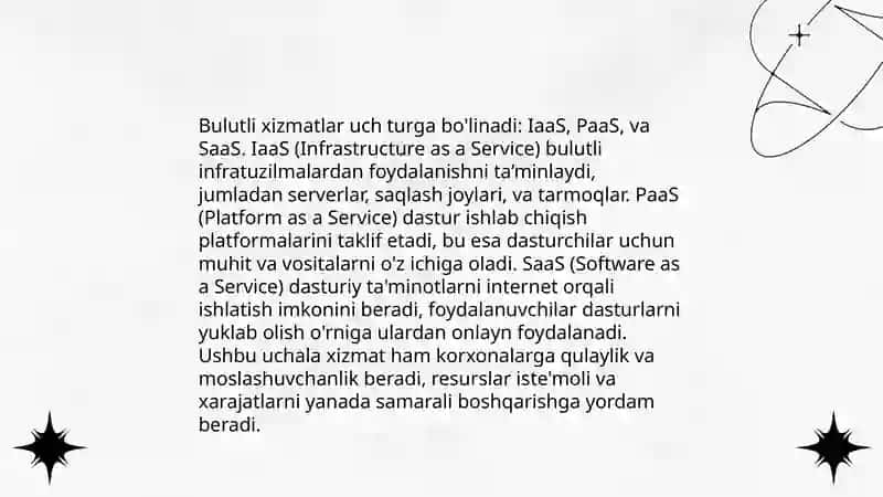 Bulutli hisoblash (Cloud Computing) 4