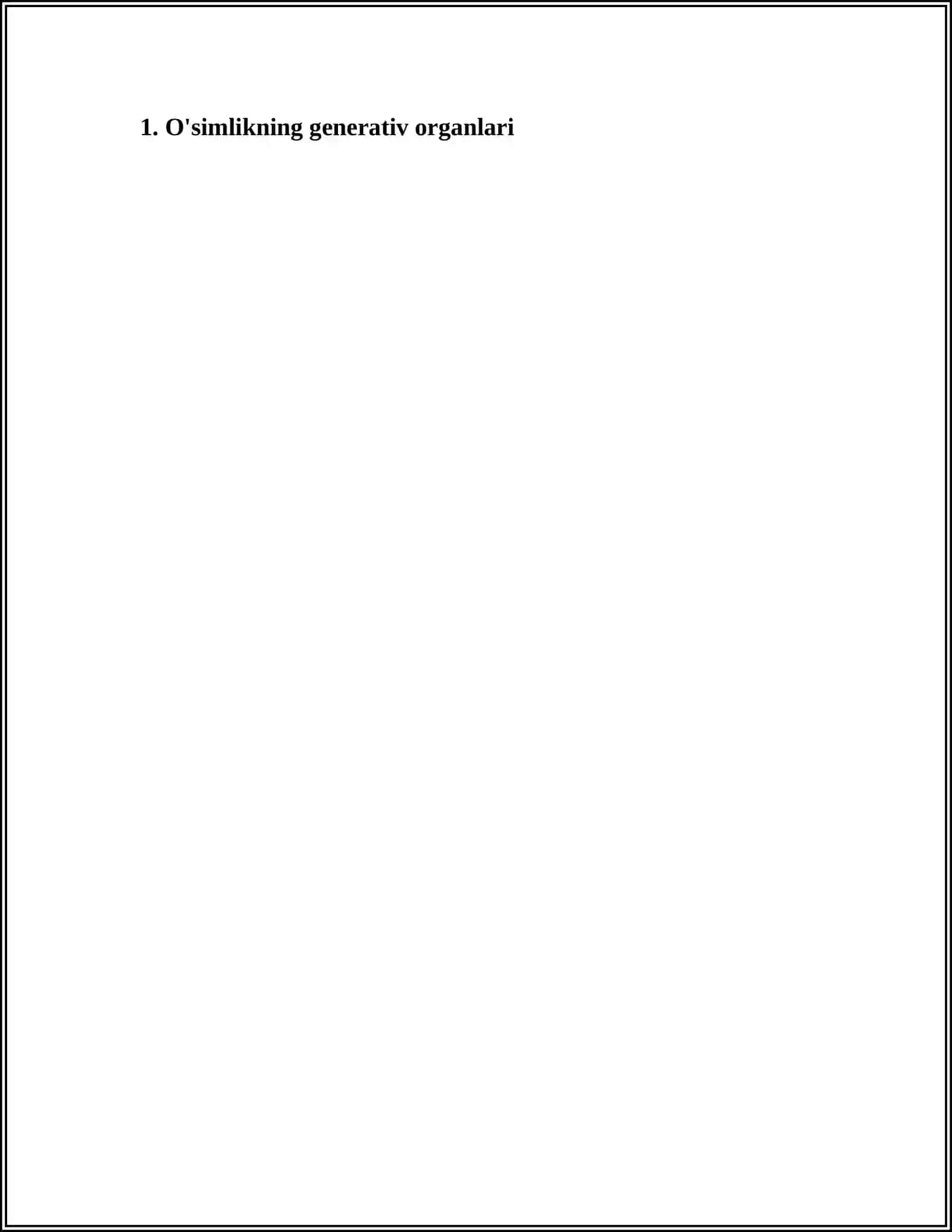 O'SIMLIK GENERATIV ORGANLAR (SPORANGIY QUBBALAR) 4