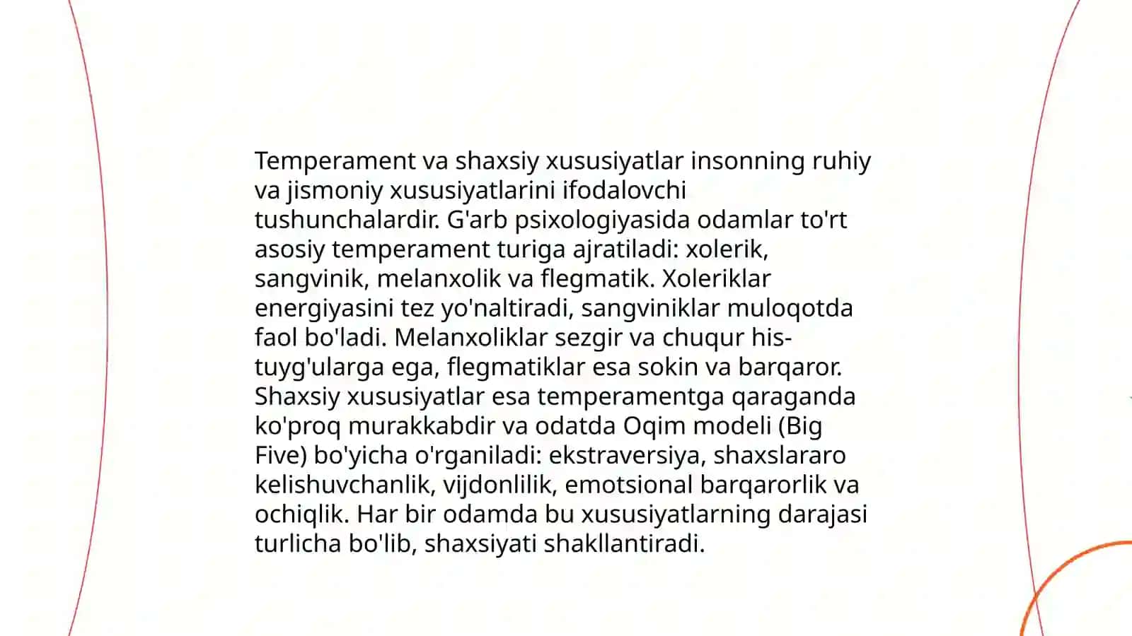 Shaxs temperamenti 4