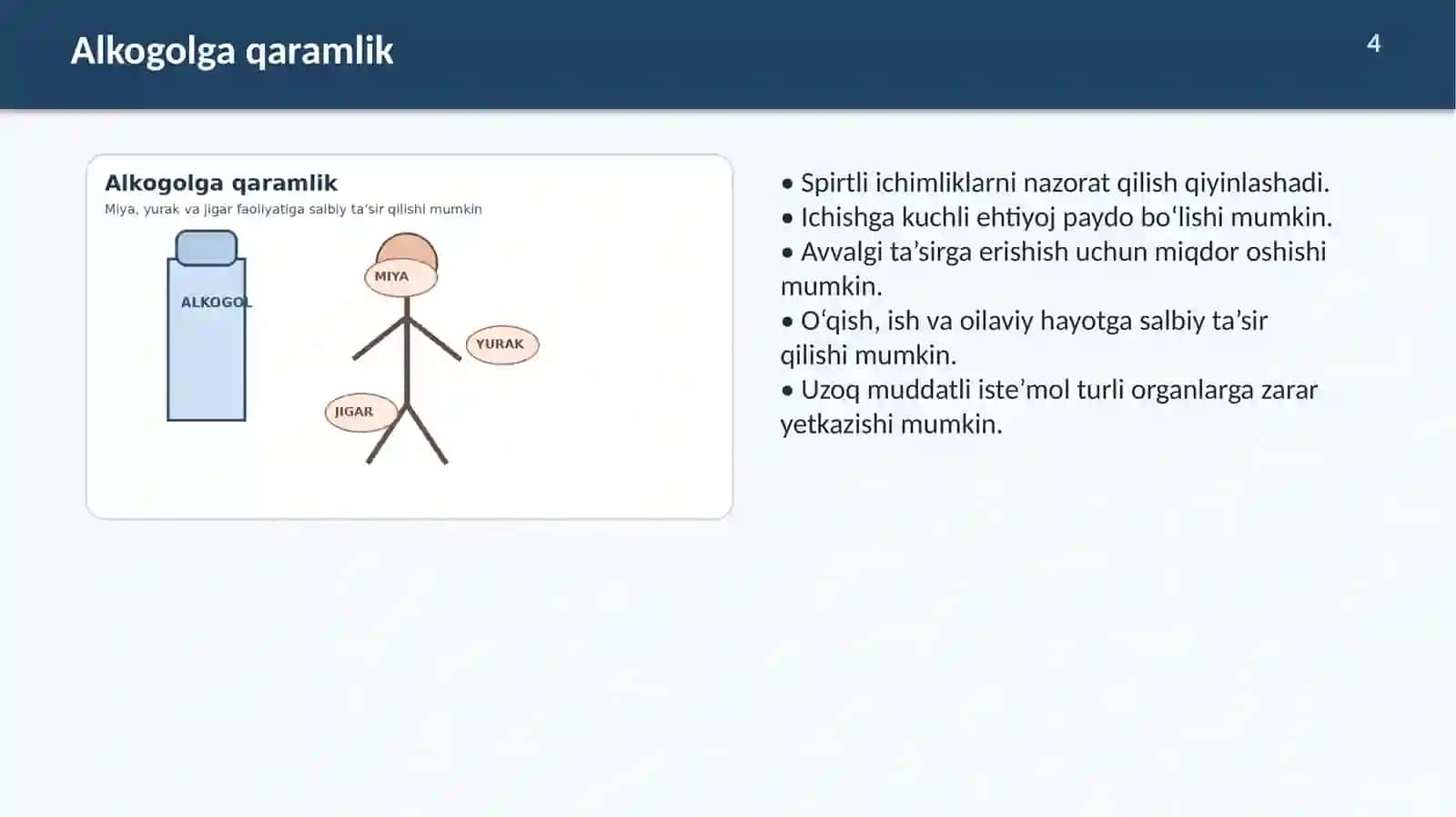 Kimyoviy qaramlik turlari 4