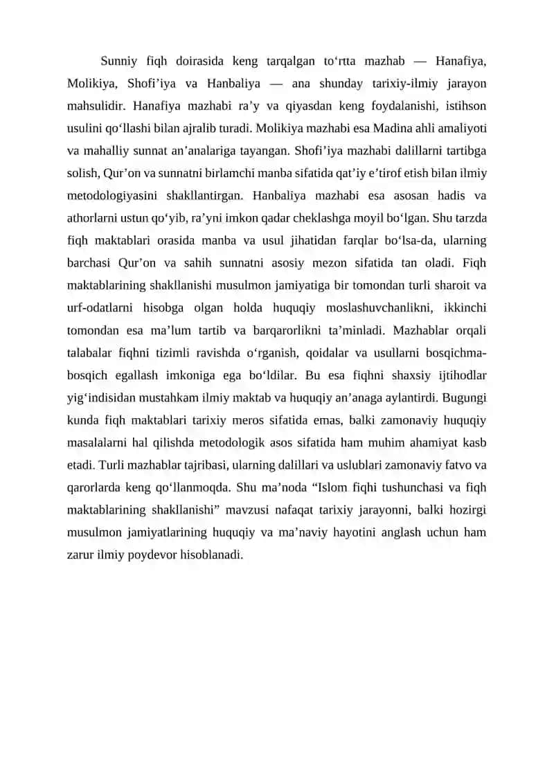 Islom fiqhi maktablari 4