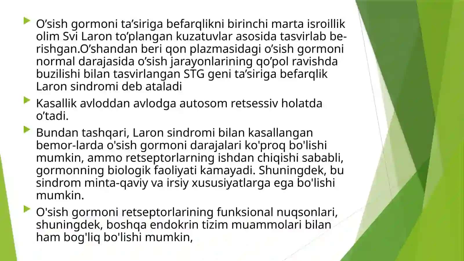 Laronsindromi 4
