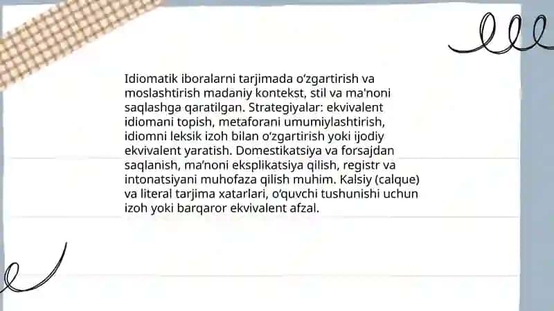 Tarjimada stilistik muammolar 4