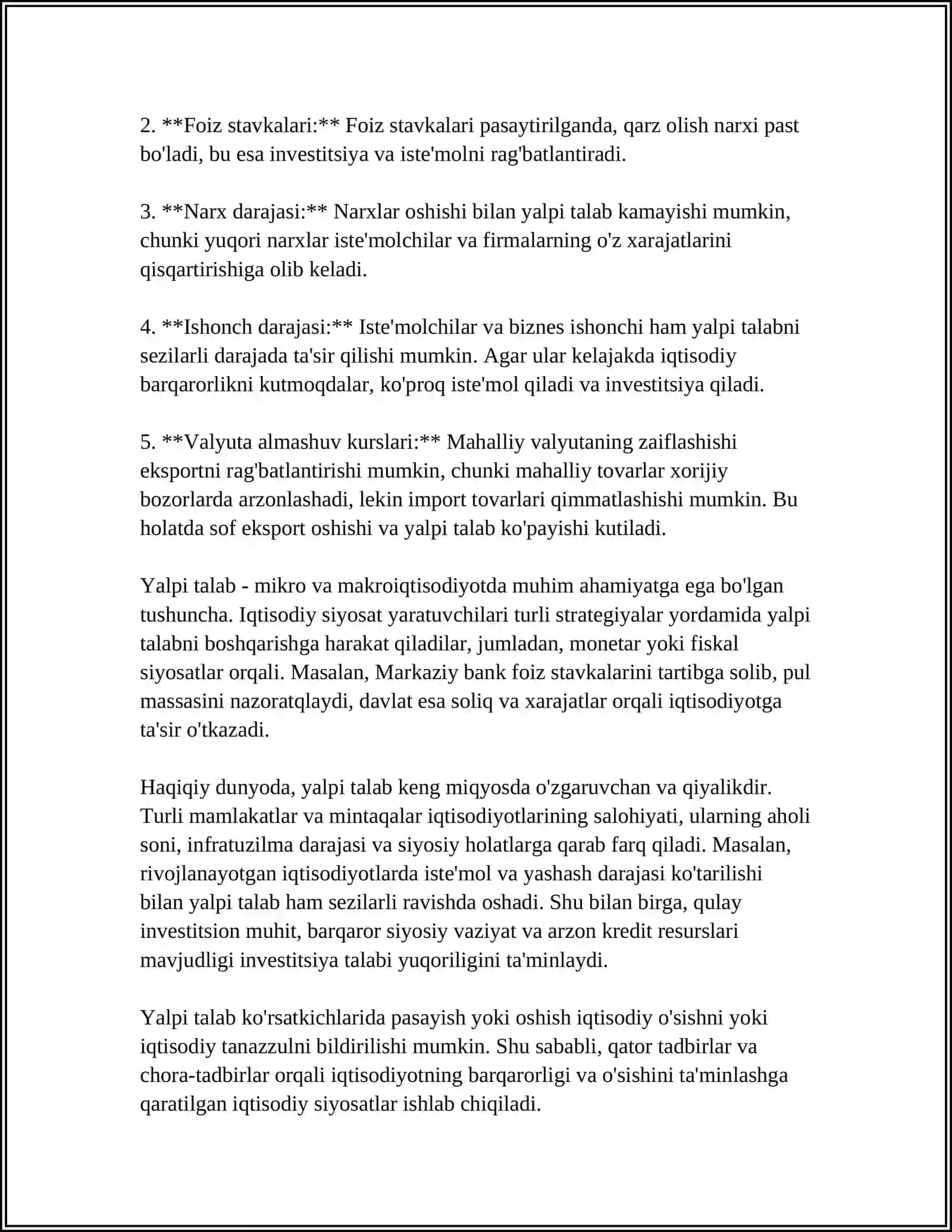 YALPI TALAB,UNING TARKIBI VA UNGA TA’SIR QILUVCHI OMILLAR 4