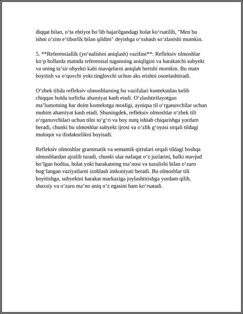 REFLEXIVE PRONOUNS 4