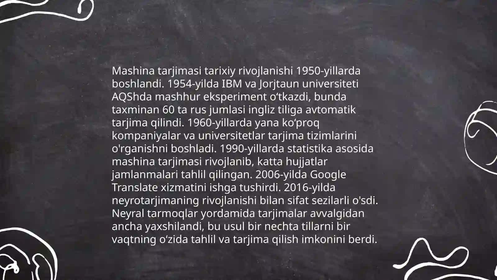 Mashina tarjimasi 4