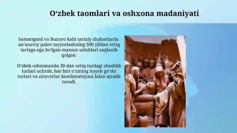 Oʻzbekistonning anʼanaviy qadriyatlari 4