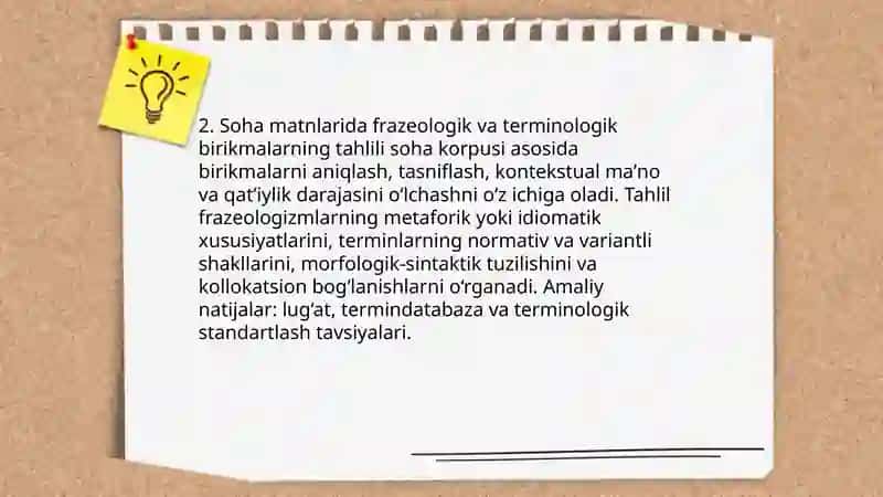 Axborot manbai ustida ishlash 4