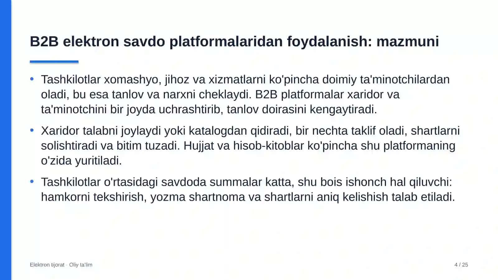 Sanoatda B2B elektron savdo platformalaridan foydalanish 4