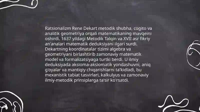 G'arb falsafasining ustuvor yo'nalishlari va ularning fan taraqqiyotiga ta'siri 4