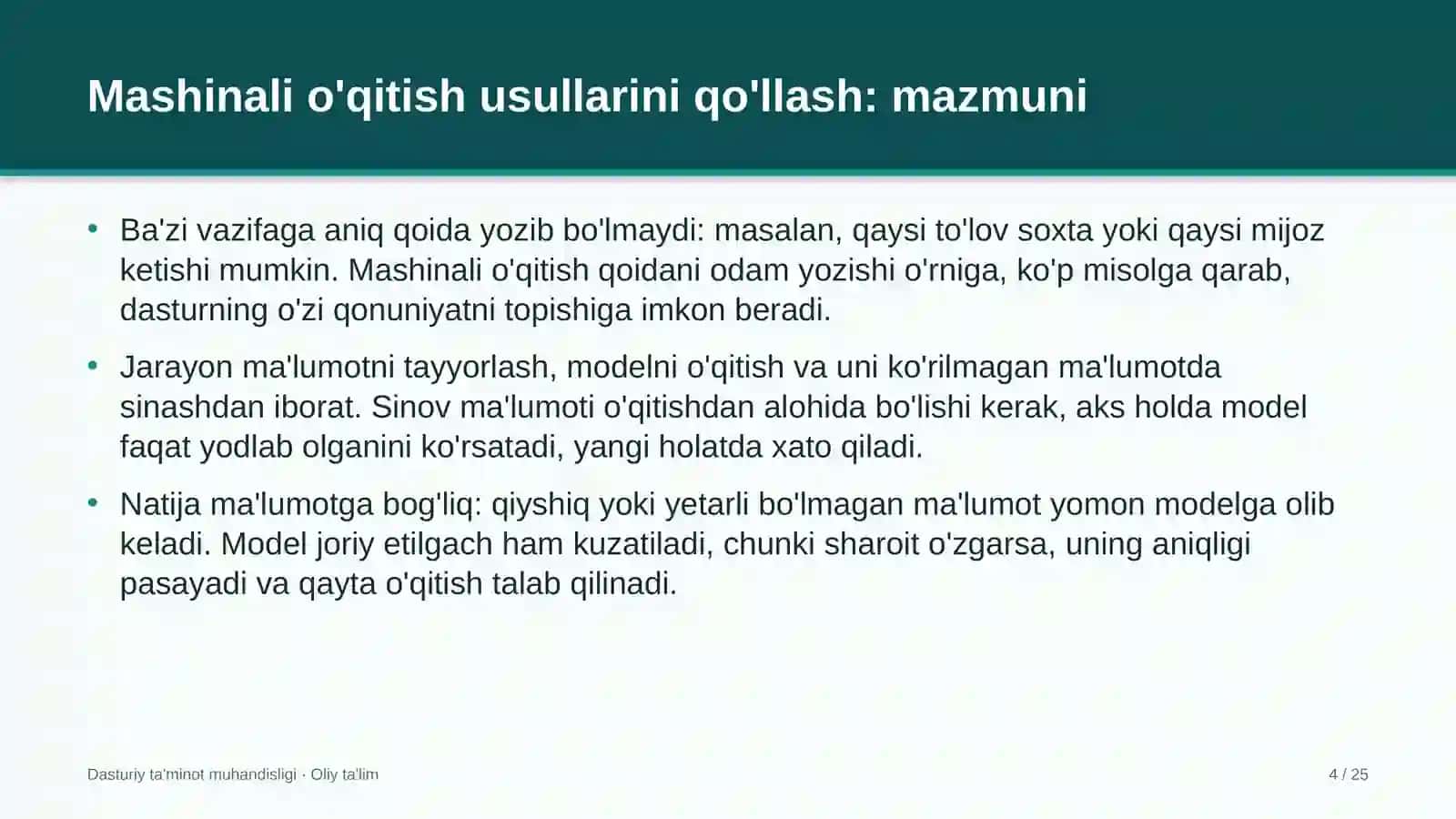 Go'zallik salonlarida mashinali o'qitish usullarini qo'llash 4