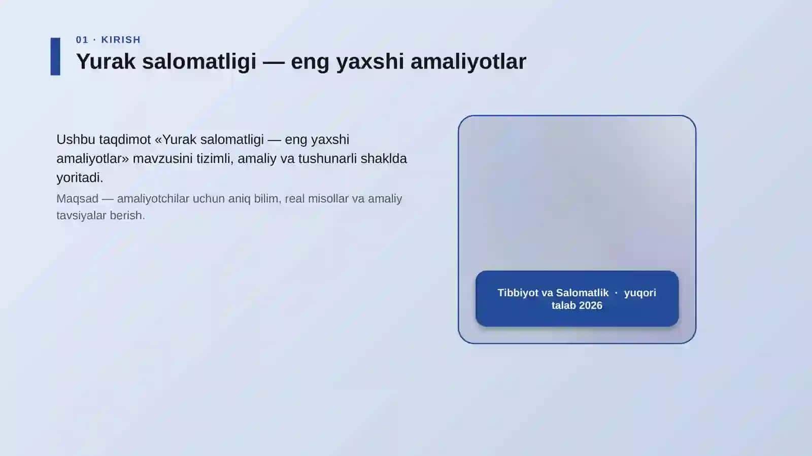 Yurak salomatligi — eng yaxshi amaliyotlar 4