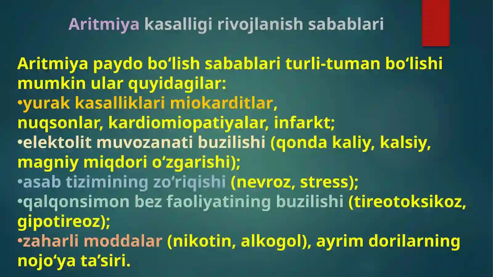 Aritmiya kasalligi 4
