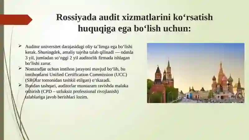 MDH davlatlarida auditorlik faoliyati 4