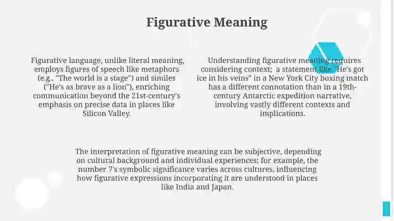 The types of meaning 4