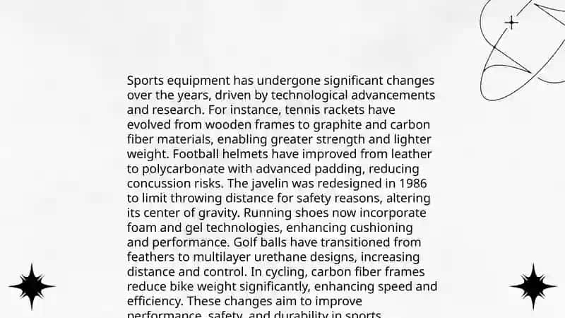 Evolution of Sports Technology 4