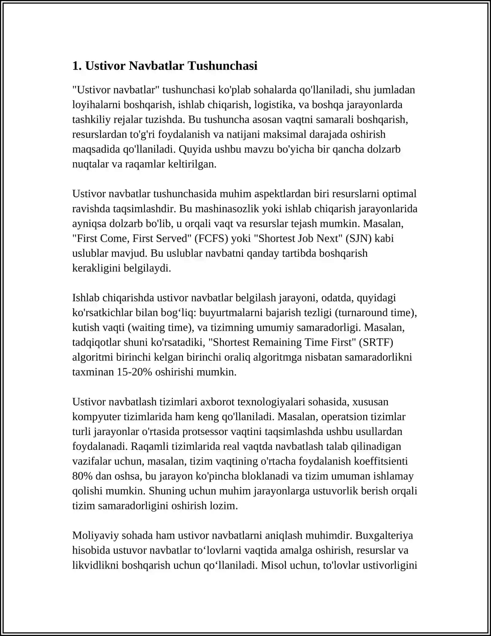 Ustivor Navbatlar 4