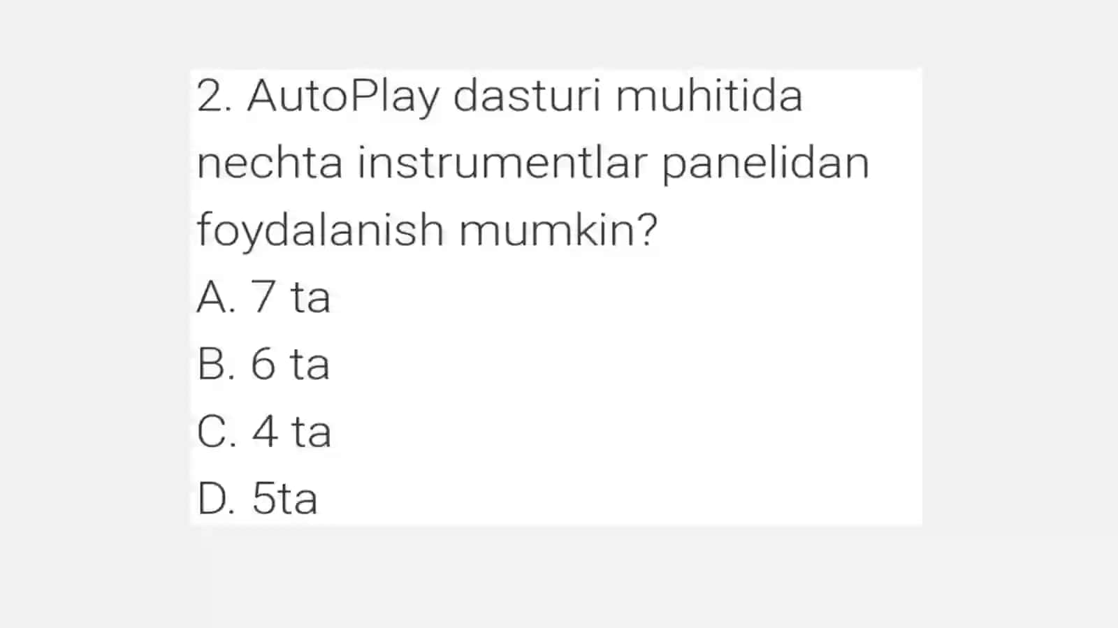 AutoPlay dasturi 4