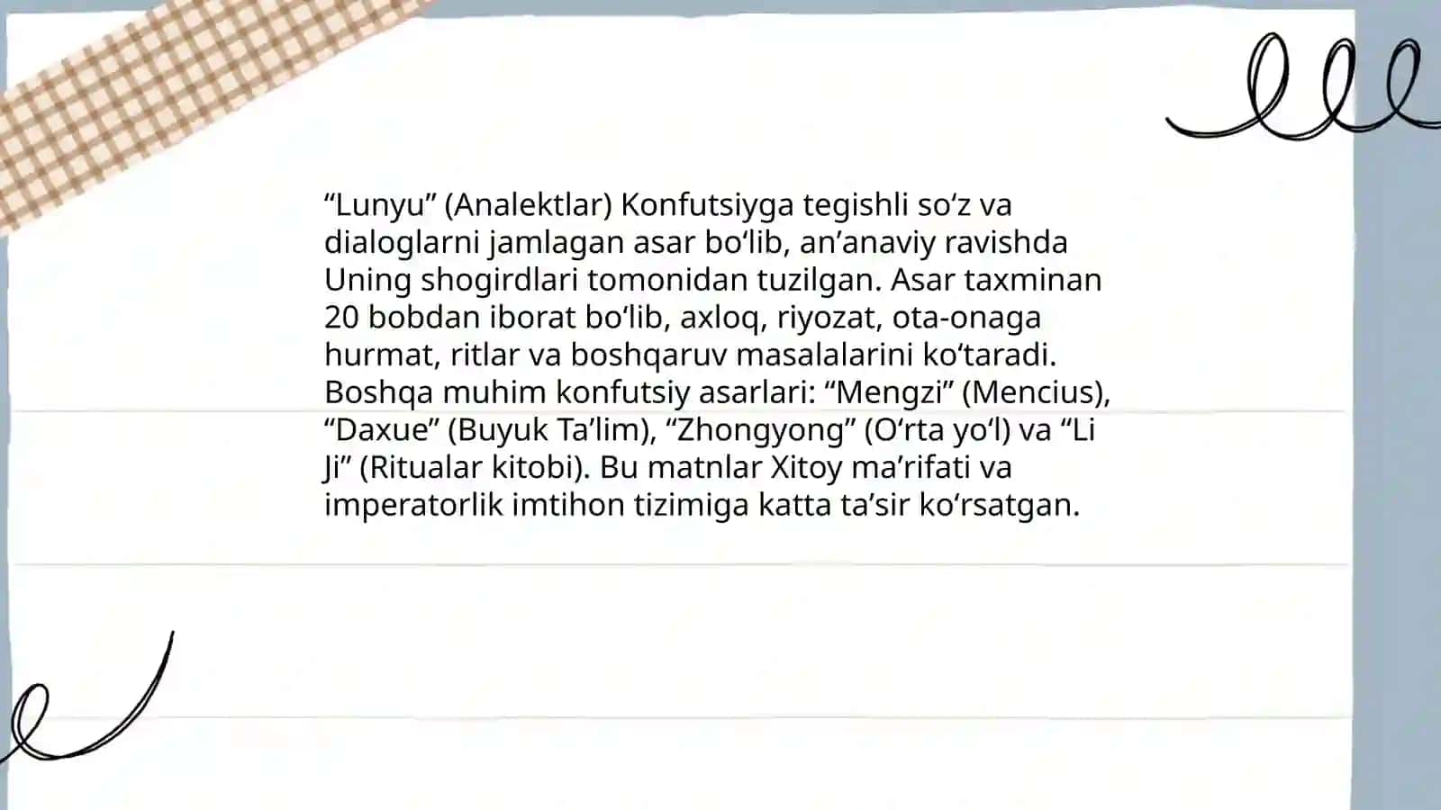 Konfutsiy ta'limoti 4