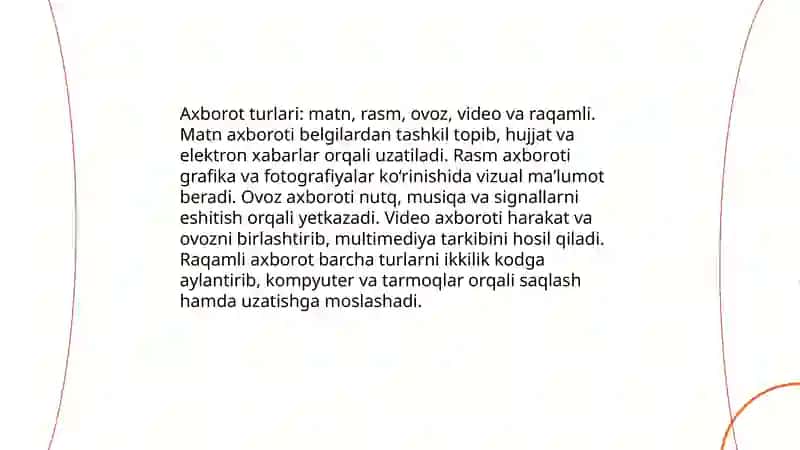Axborot va uning manbalari 4